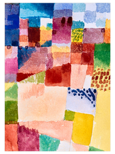 Klee Motiv aus Hammamet - Art Print